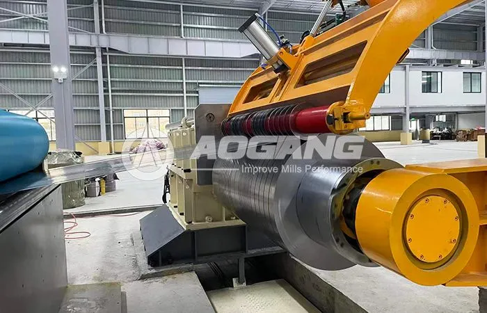 Линия продольной резки нержавеющей стали Aogang