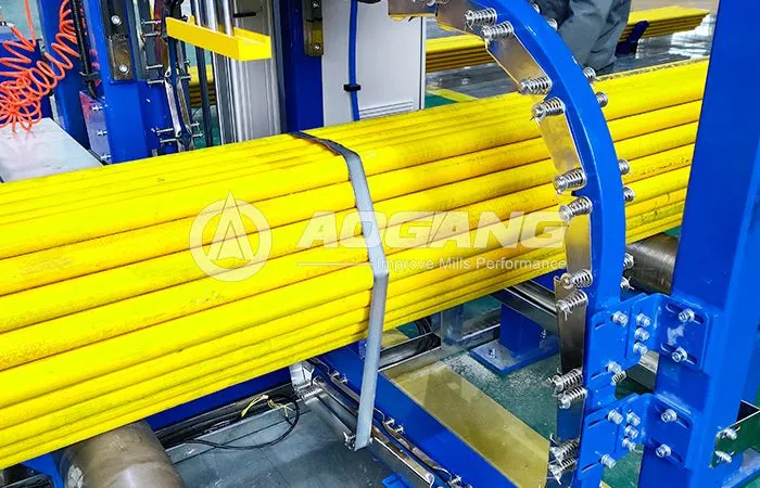 автоматическая стальная обвязочная машина aogang